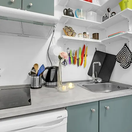Apartment Cozy In With Kitchen *